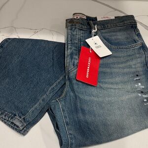 Lucky Brand Woman’s 90s Loose High Rise straight Denim Jeans NWT